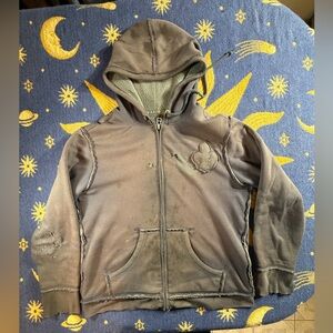 Vintage American rag CIE Gray Hoodie